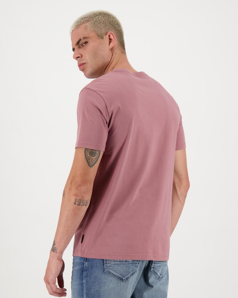 Old Khaki T-Shirts | Men'S Nick Standard Fit T-Shirt Dusty Pink