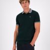 Old Khaki Golfers | Men'S Georgie Tipped Golfer Dark Green