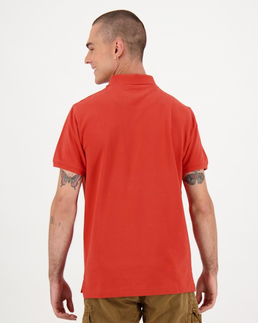 Old Khaki Golfers | Men'S Rex Standard Fit Golfer Orange