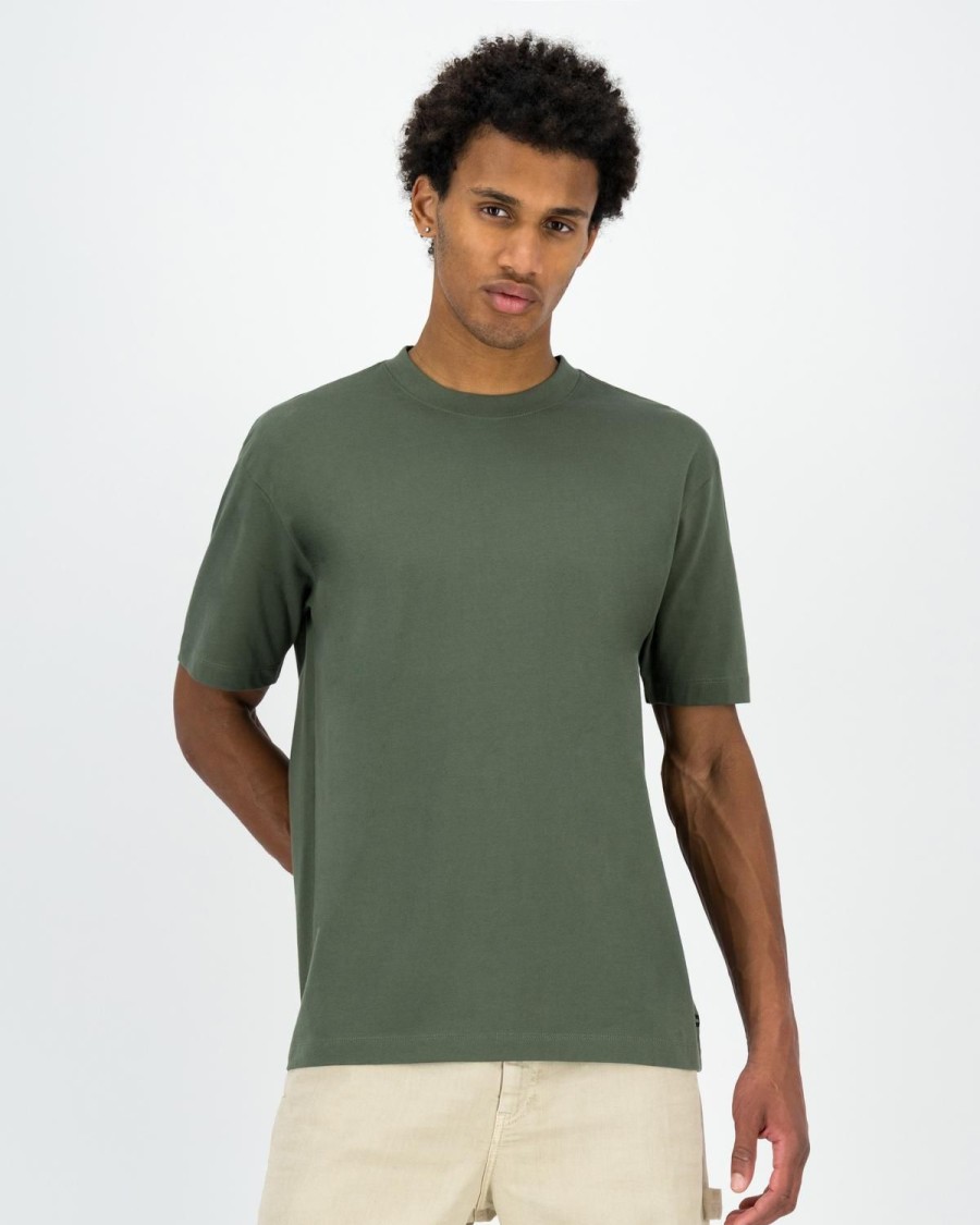 Old Khaki T-Shirts | Men'S Dillion Oversized Fit T-Shirt Fatigue