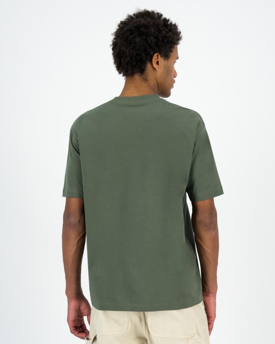 Old Khaki T-Shirts | Men'S Dillion Oversized Fit T-Shirt Fatigue