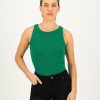 Old Khaki T-Shirts & Camis | Women'S Blaire Ribbed Cami Green