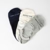 Old Khaki Socks & Underwear | Men'S Niles Sneaker Socks 3-Pack Navy