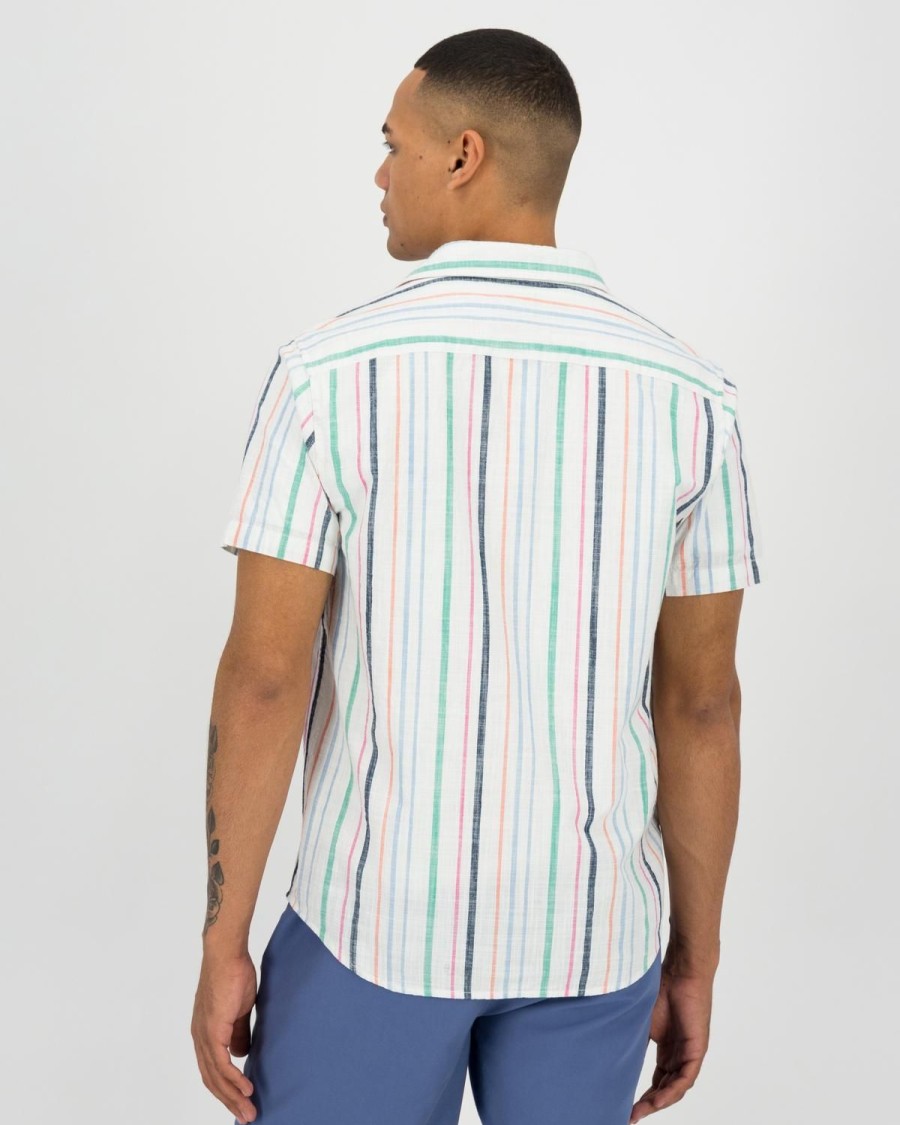 Old Khaki Shirts | Men'S Eddy Regular Fit Shirt White