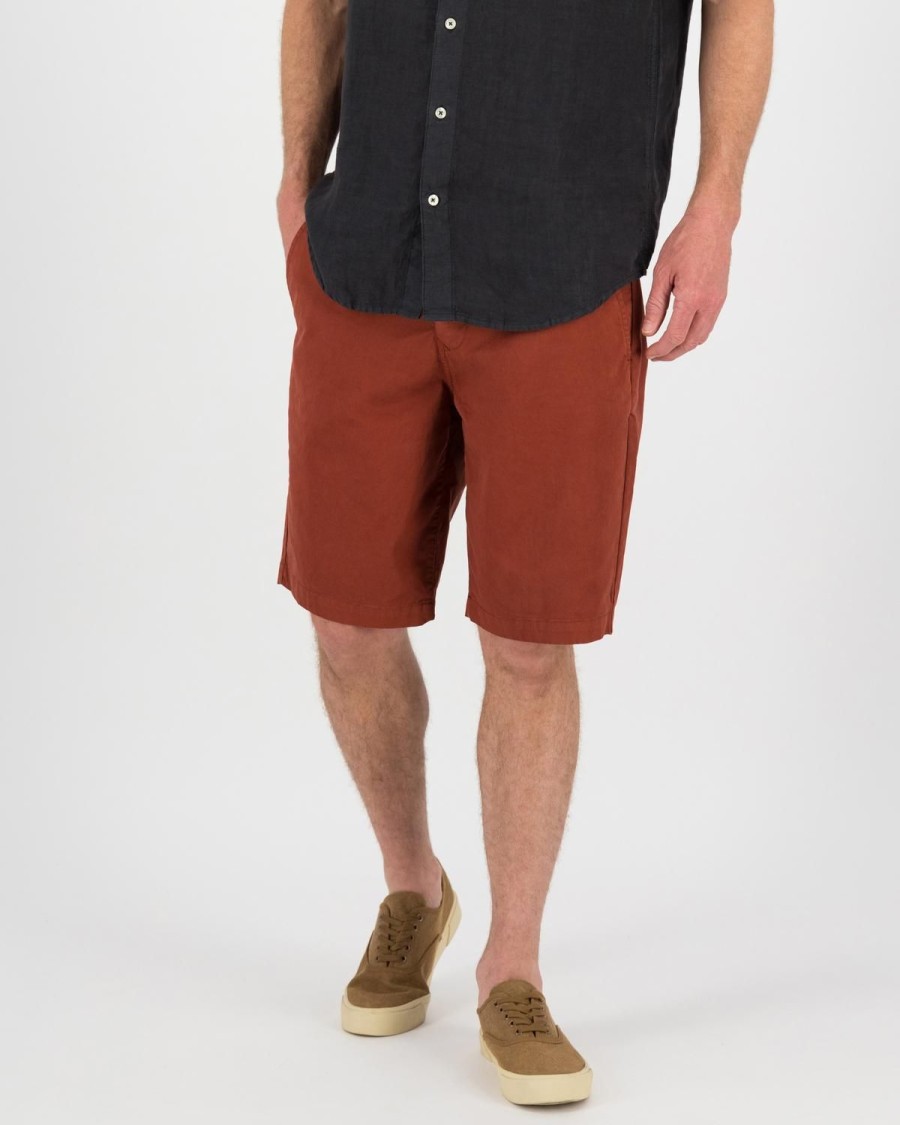 Old Khaki Shorts | Men'S Harvey Shorts Oxblood