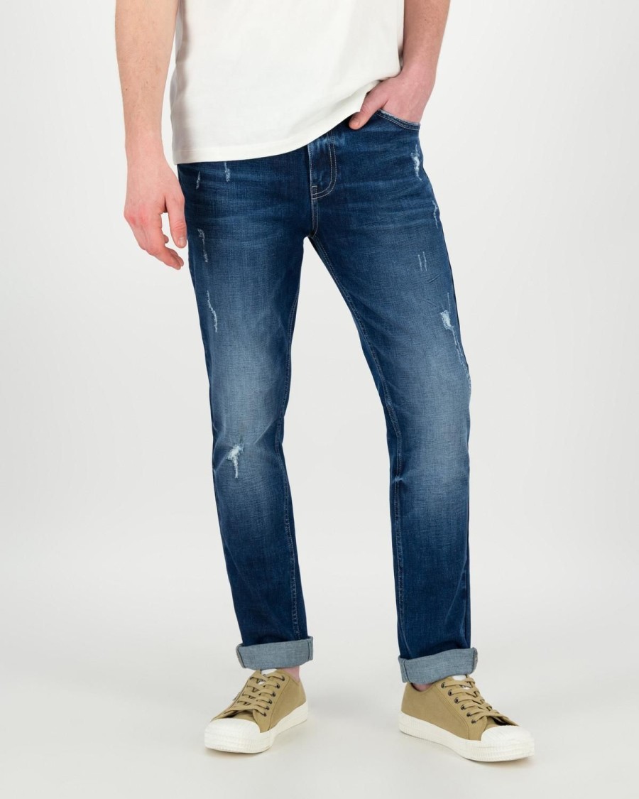 Old Khaki Denim | Men'S Joel Skinny Denim Indigo