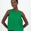 Old Khaki T-Shirts & Camis | Women'S Lucy Buttoned Detail Cami Green