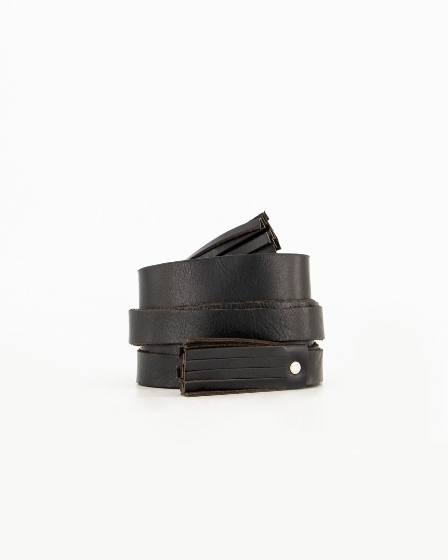 Old Khaki Belts | Women'S Fergie Wrap Belt Black