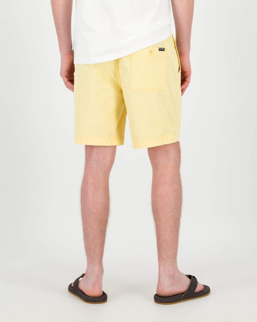 Old Khaki Shorts | Men'S Simon Pull-On Shorts Yellow