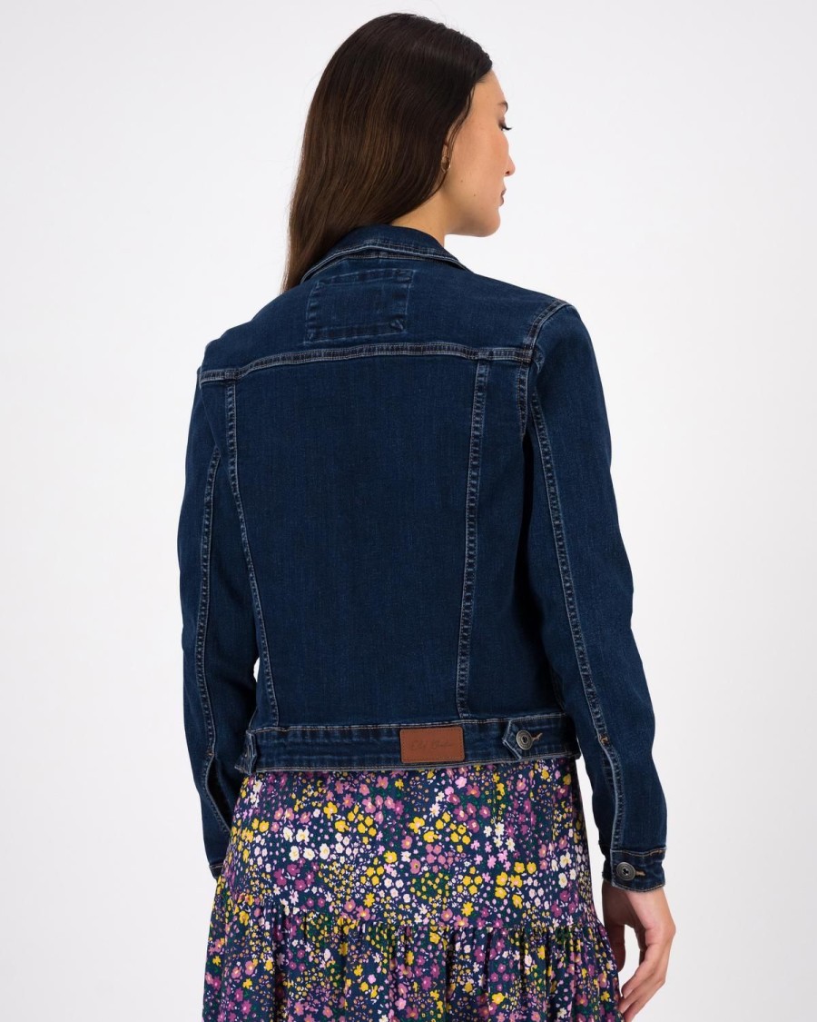 Old Khaki Denim | Women'S Zandile Denim Jacket Indigo