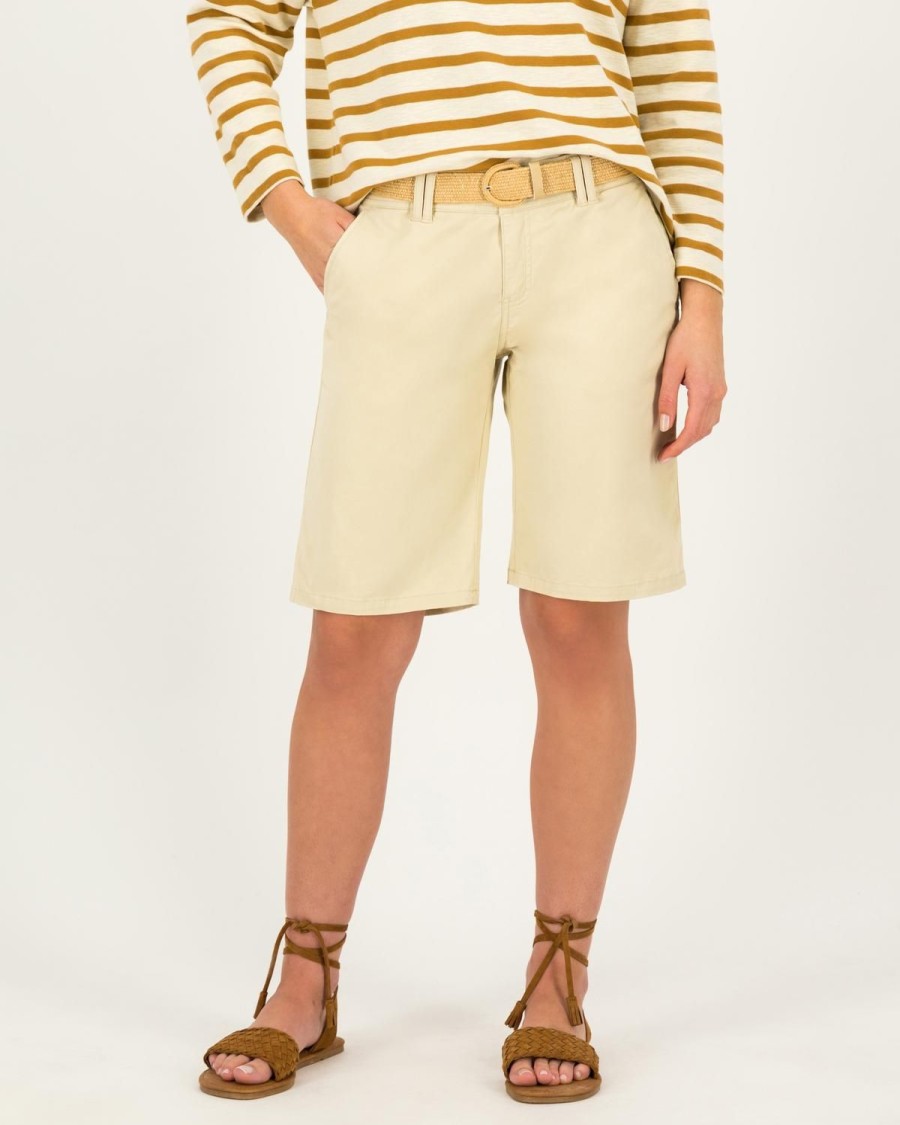 Old Khaki Shorts | Women'S Cate Chino Shorts Stone