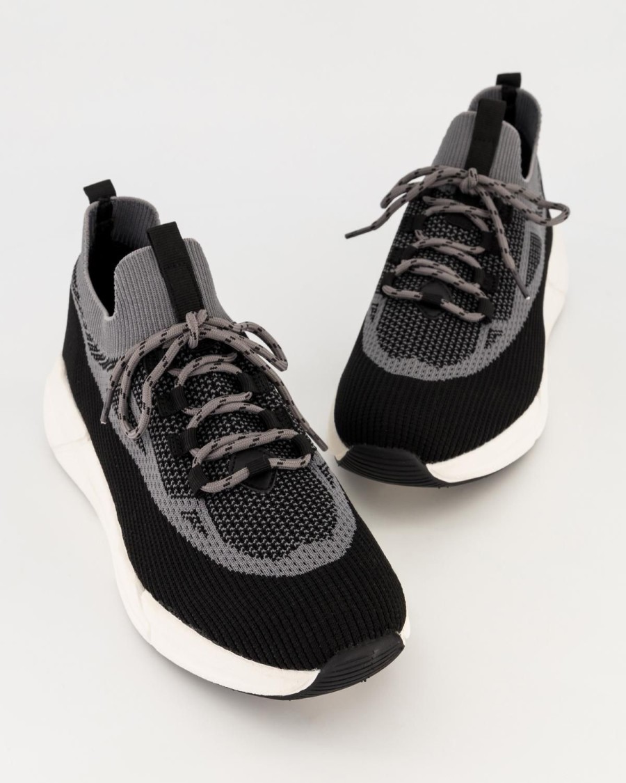 Old Khaki Sneakers | Men'S Kegan Knit Sneaker Black