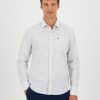 Old Khaki Shirts | Men'S Costa Slim Fit Shirt White