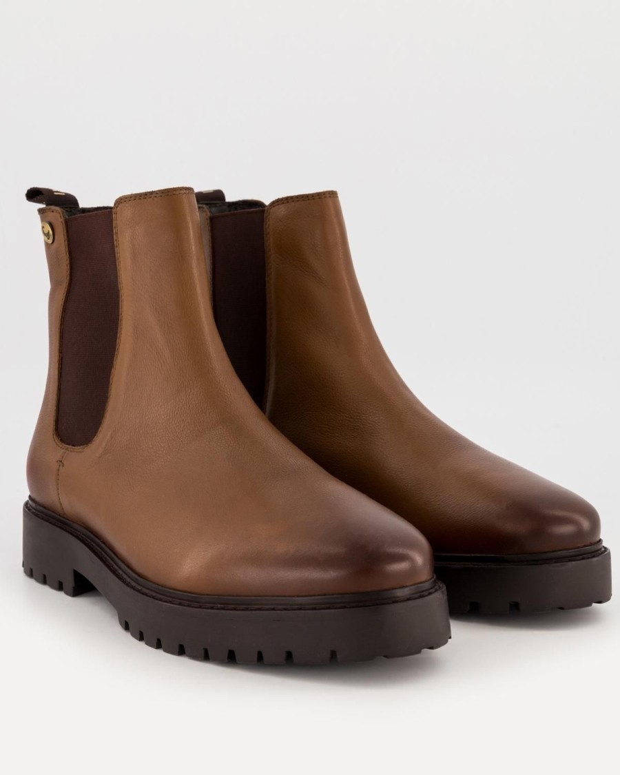 Old Khaki Boots | Men'S Harlon Chelsea Leather Boot Tan