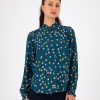 Old Khaki Shirts & Blouses | Women'S Polly Polka Dot Blouse Assorted