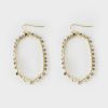 Old Khaki Jewellery | Women'S Large Drop Earrings Gold