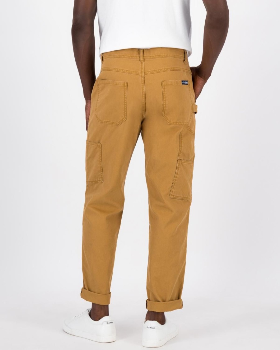 Old Khaki Utility | Men'S Dale Wide-Leg Carpenter Pants Camel