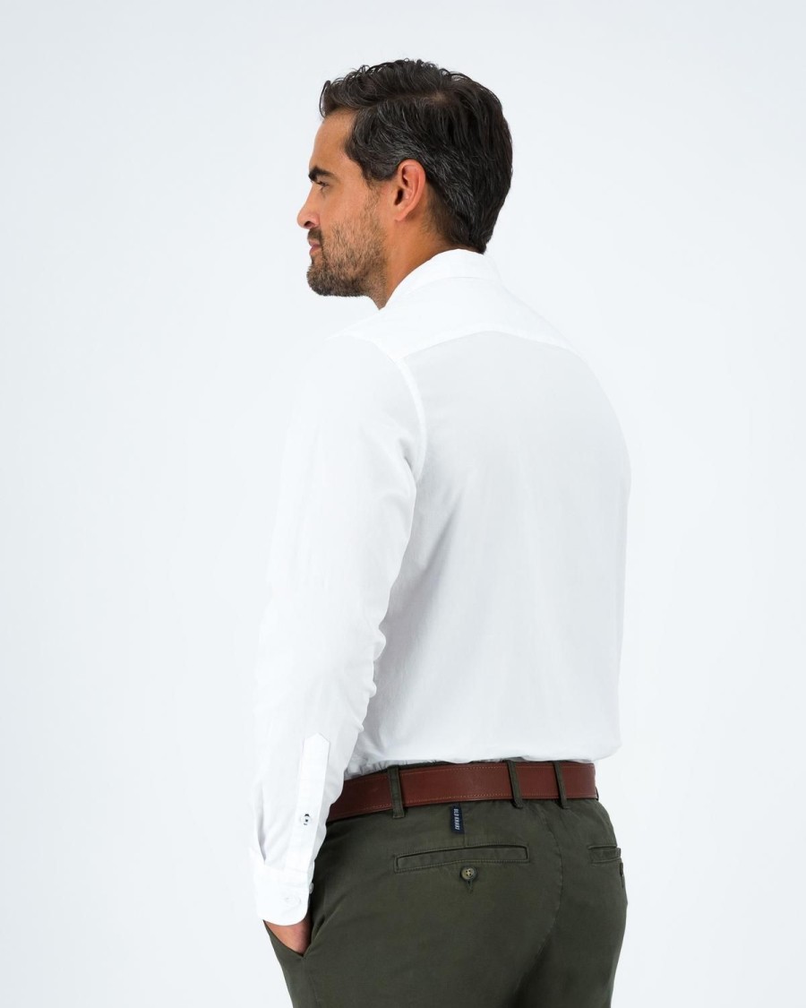 Old Khaki Shirts | Men'S Andi Slim Fit Shirt White