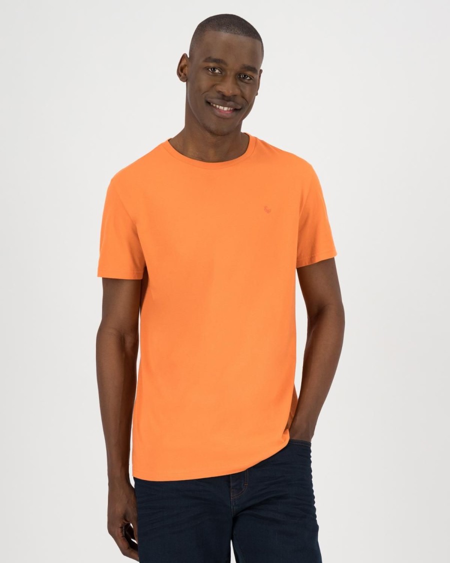 Old Khaki T-Shirts | Men'S Nick Standard Fit T-Shirt Orange