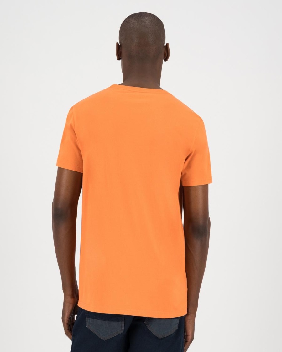 Old Khaki T-Shirts | Men'S Nick Standard Fit T-Shirt Orange