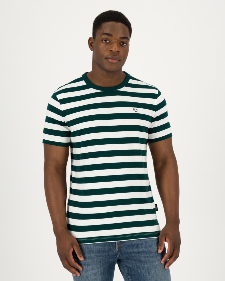 Old Khaki T-Shirts | Men'S Messi Relaxed Fit T-Shirt Bottle Green