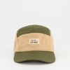 Old Khaki Headwear | Men'S Landro Colour-Block Utility Peak Cap Olive