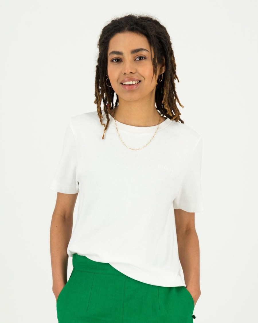 Old Khaki T-Shirts & Camis | Women'S Julie Basic T-Shirt White