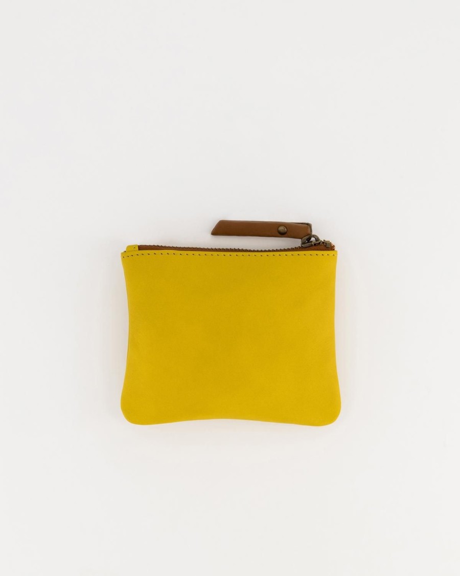 Old Khaki Bags & Purses | Women'S Greta Leather Pouch Ochre