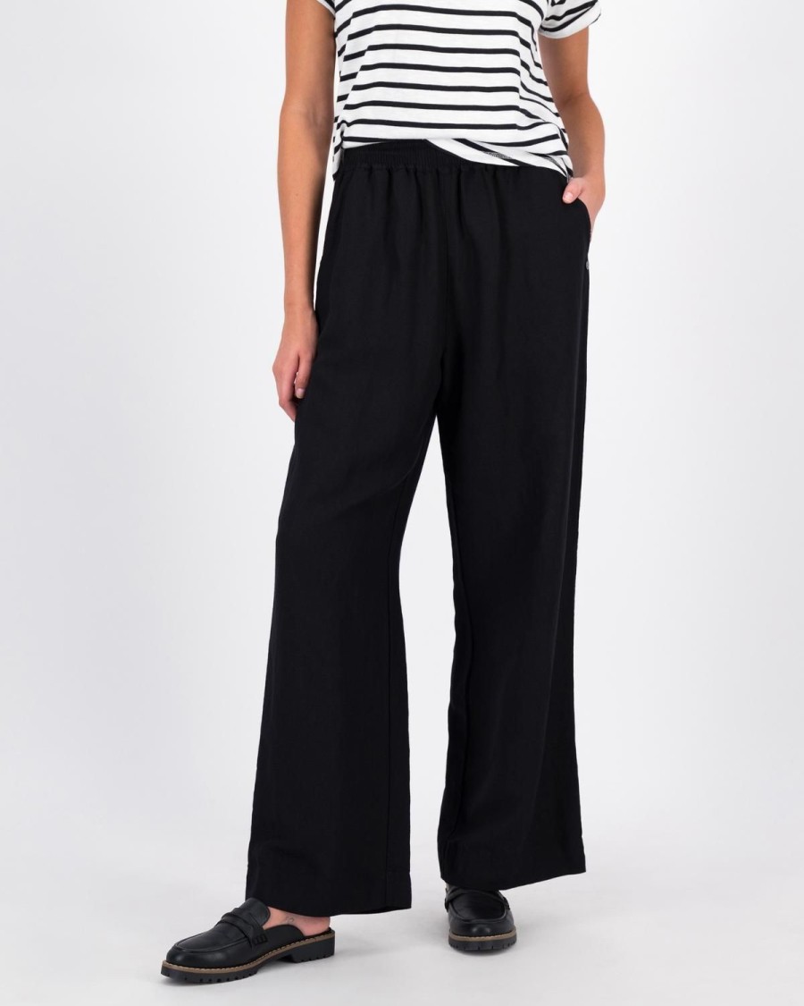 Old Khaki Pants | Women'S Anele Pull-On Pants Black