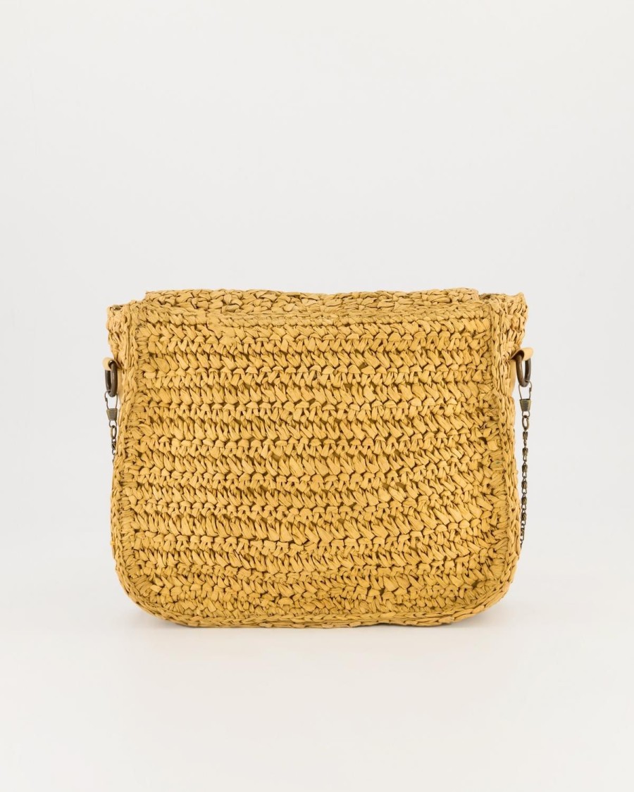 Old Khaki Bags & Purses | Women'S Camira Satchel Straw Bag