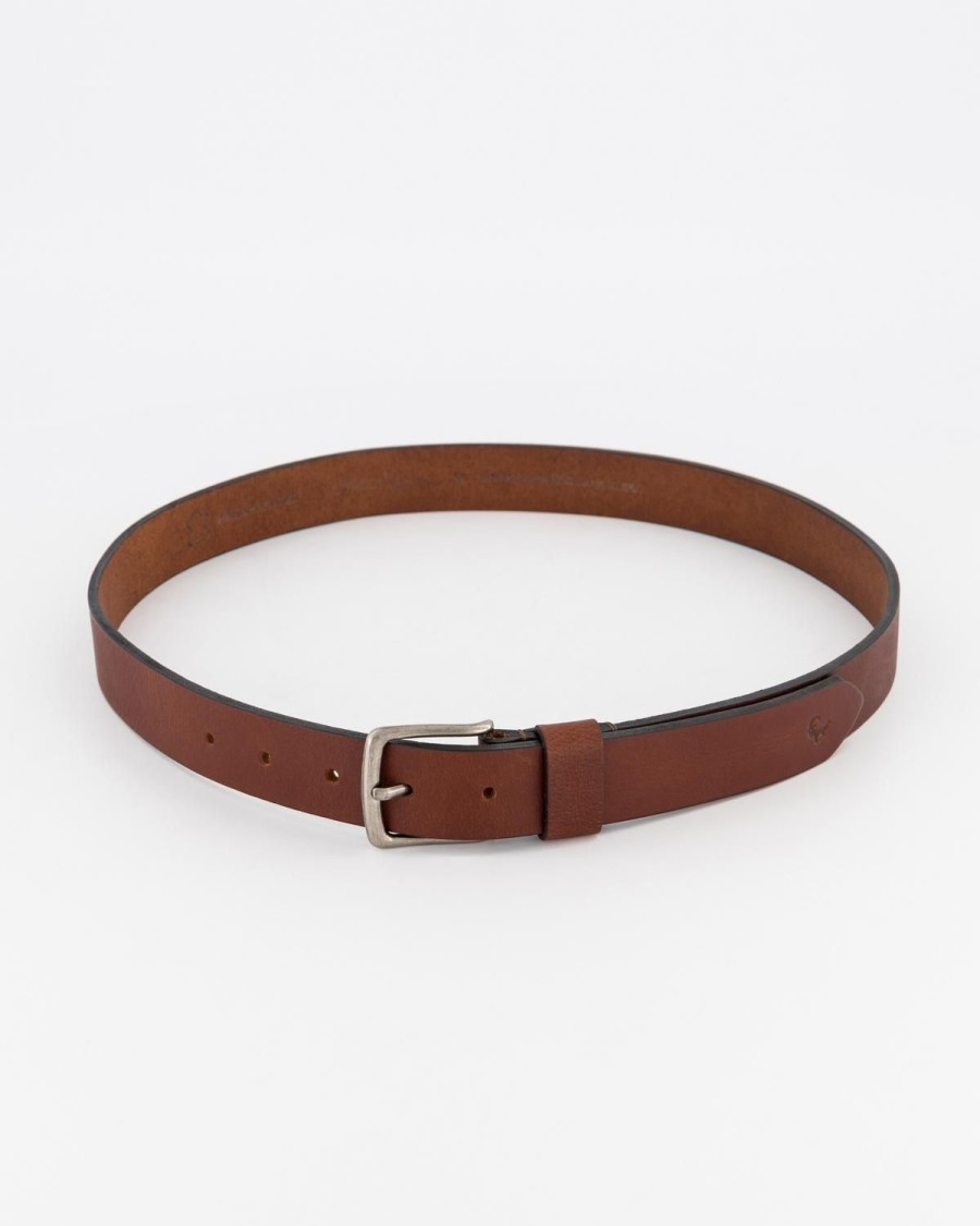 Old Khaki Belts | Women'S Kodiak Leather Belt Brown