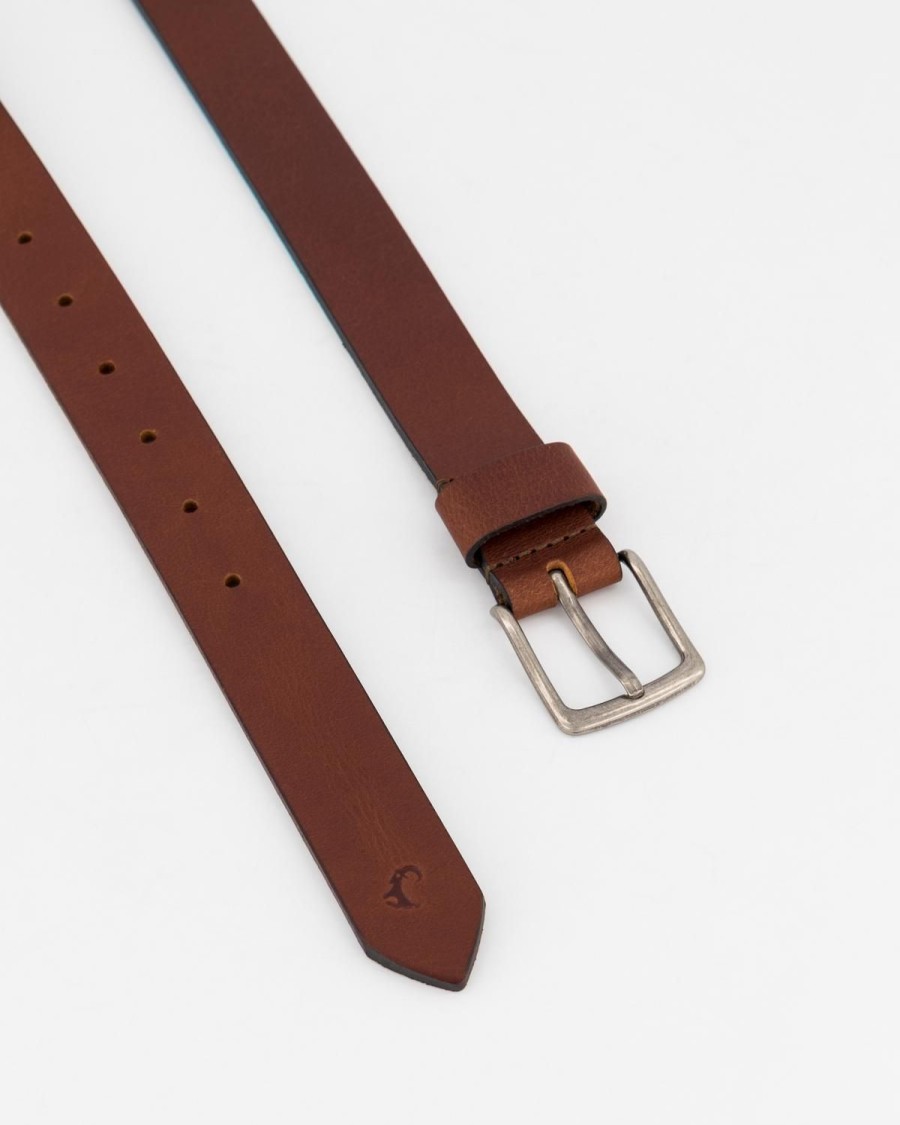 Old Khaki Belts | Women'S Kodiak Leather Belt Brown