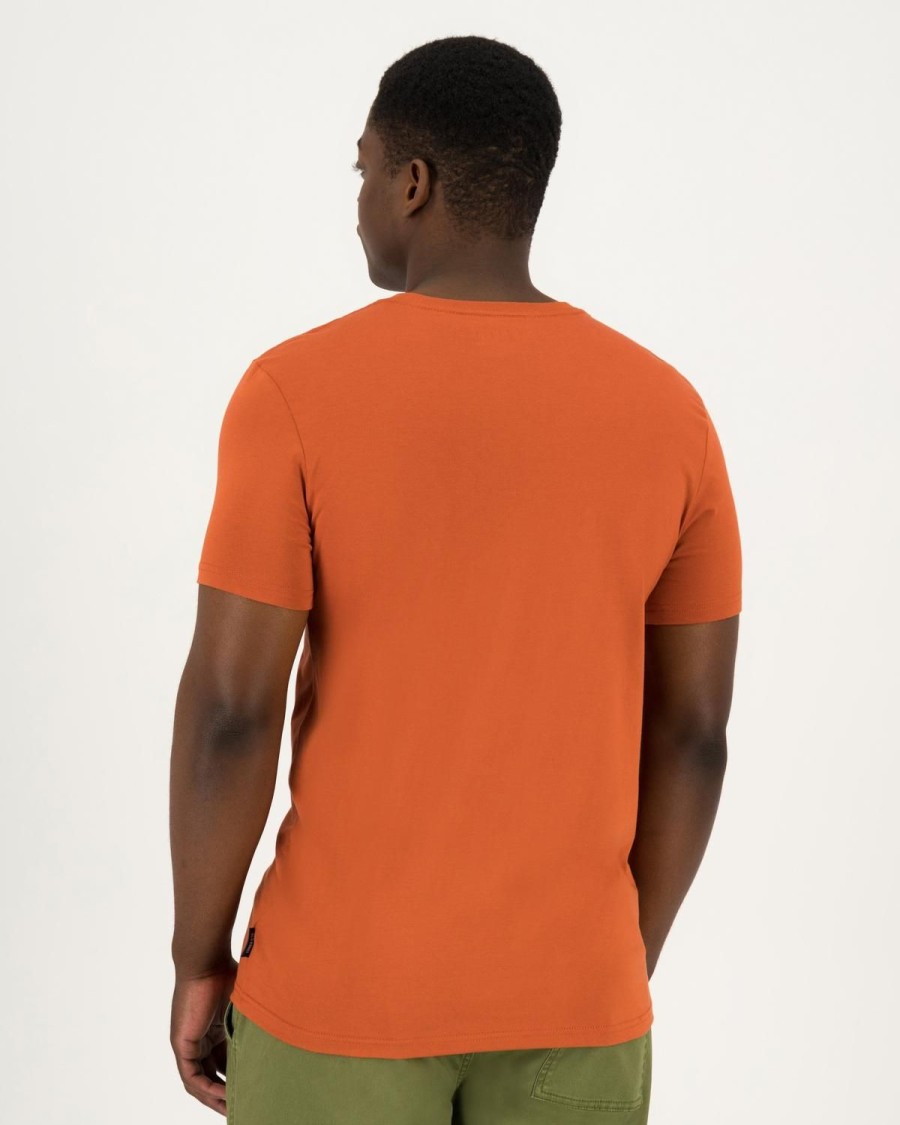 Old Khaki T-Shirts | Men'S Nick Standard Fit T-Shirt Rust