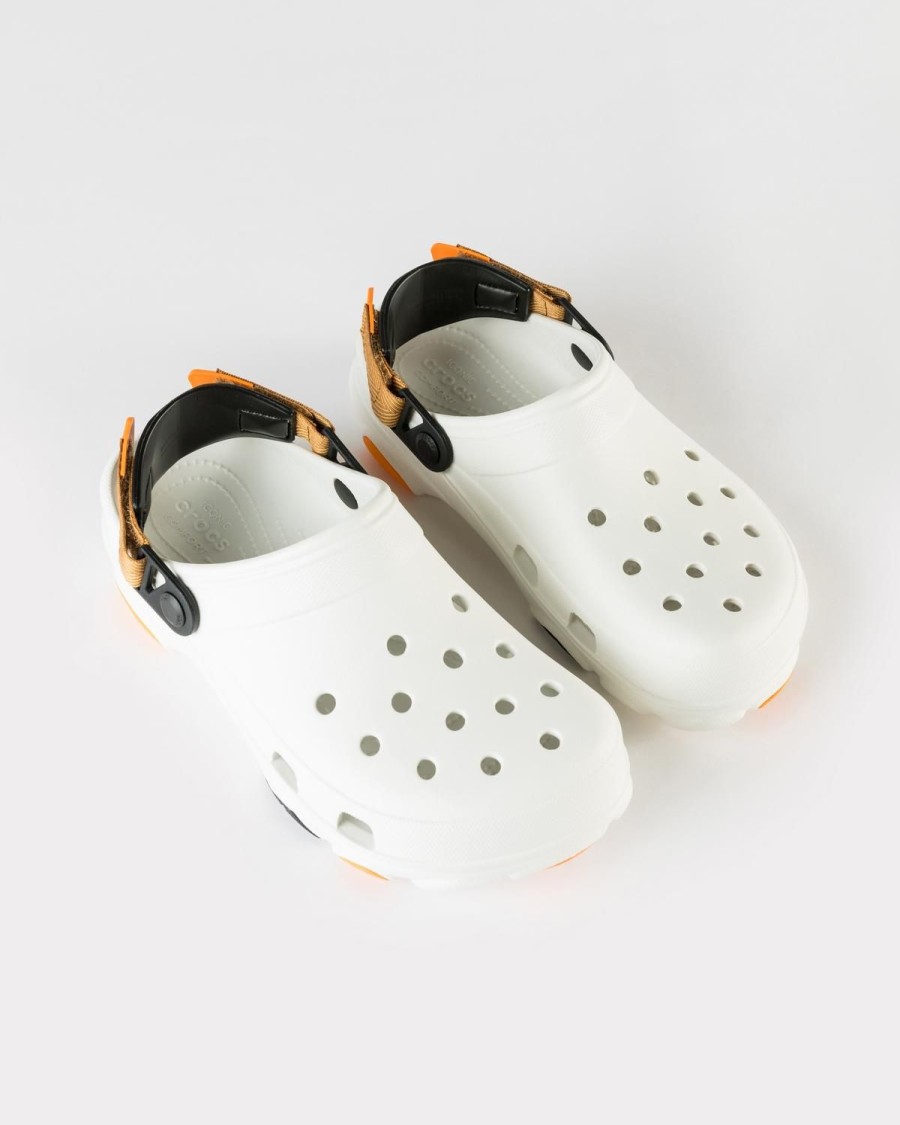 Old Khaki Sandals | Men'S Crocs Classic All-Terrain Clog White